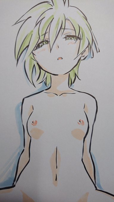 またエロい色紙描いてる… 