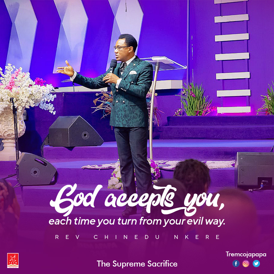 tremcojapapa's tweet photo. Each time you turn from your evil way, God accepts you. 
 #TREM #TREMCOJAPAPA #FRIENDSINTHEHOUSE #THESUPREMESACRIFICE https://t.co/8rys6vZGEP