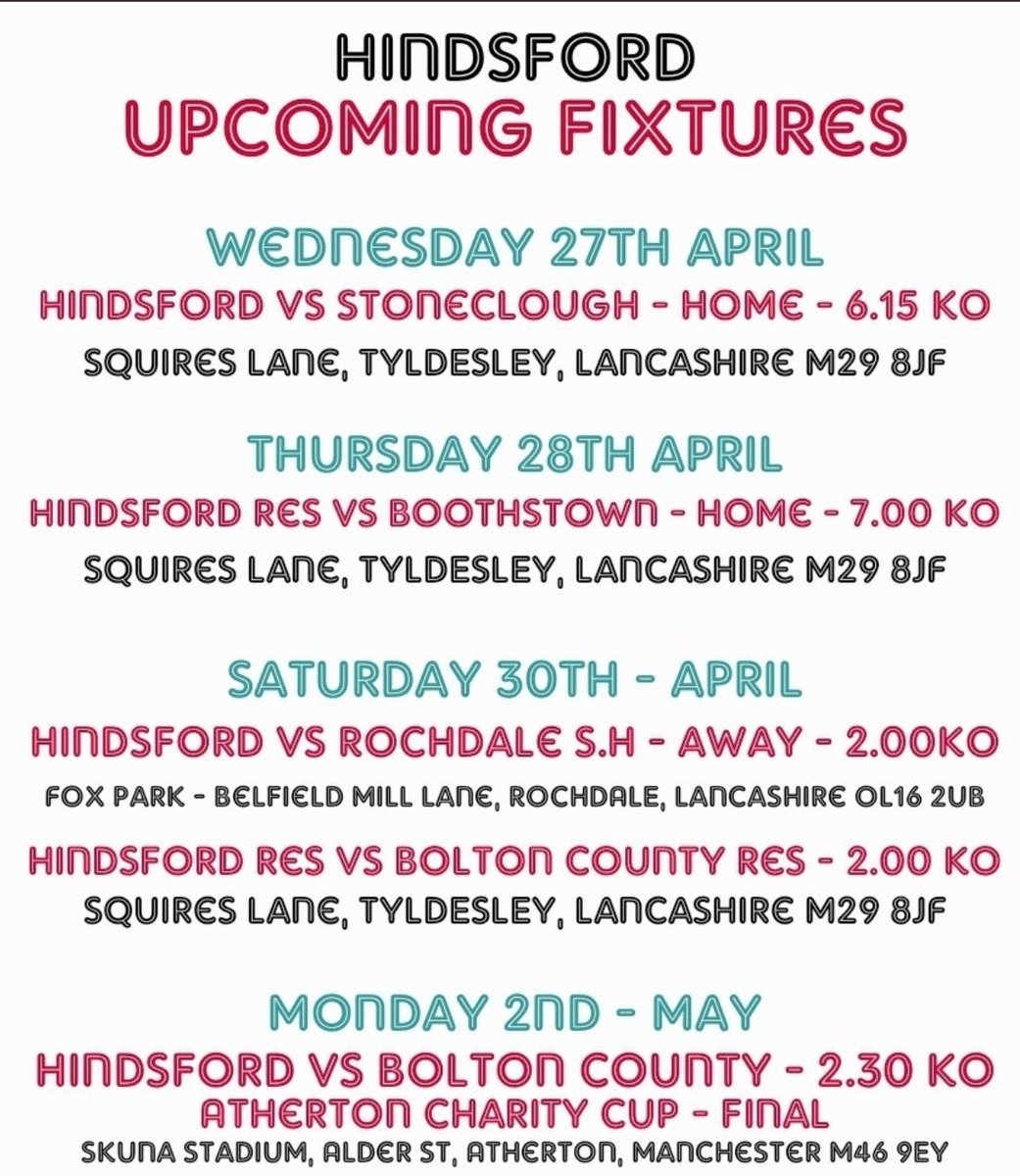 Hindsford AFC (@hindsfordtonics) on Twitter photo 
