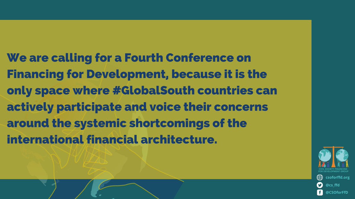 eurodad's tweet photo. We need a Sovereign #DebtWorkout Mechanism under the auspices of the @UN that can address unsustainable &amp; illegitimate debt, including through extensive debt cancellation. #DebtJustice #FfD4 #Fin4Dev https://t.co/nCtSLFIXTj