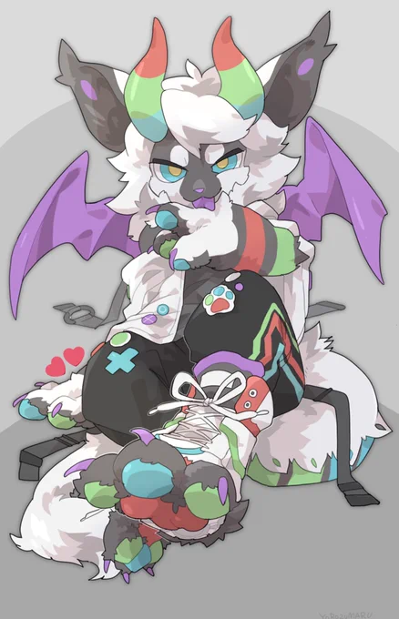 Skeb Thank you💜❤️💙💚 
