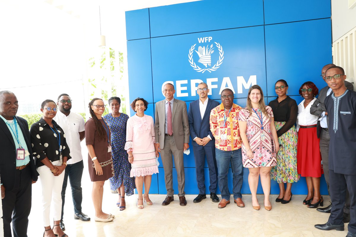 CERFAM_4_Africa's tweet photo. A great pleasure to welcome @WFP Regional Director for West-Central #Africa, visiting 📍#cotedivoire on April 24-25. Today, he was intro to CERFAM's 2021 strategic &amp; operational results. Next: 
✅Meet @WFP_Cotedivoire staff 
✅Discuss with @Gouvci on CERFAM's transition process. https://t.co/1TIkJht59E