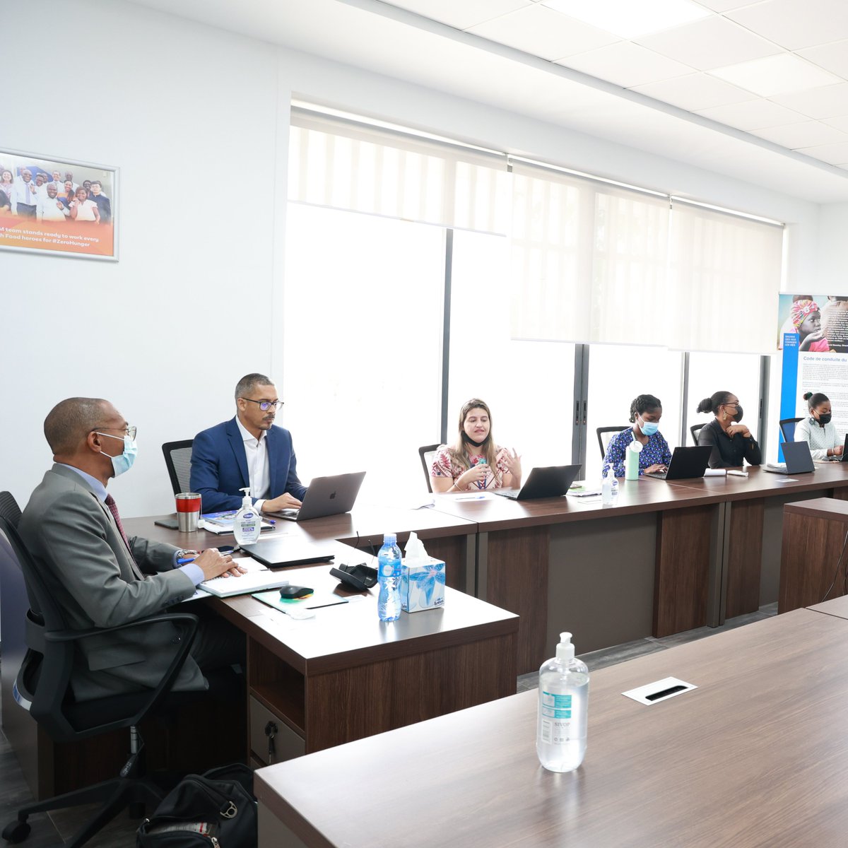 CERFAM_4_Africa's tweet photo. A great pleasure to welcome @WFP Regional Director for West-Central #Africa, visiting 📍#cotedivoire on April 24-25. Today, he was intro to CERFAM's 2021 strategic &amp; operational results. Next: 
✅Meet @WFP_Cotedivoire staff 
✅Discuss with @Gouvci on CERFAM's transition process. https://t.co/1TIkJht59E