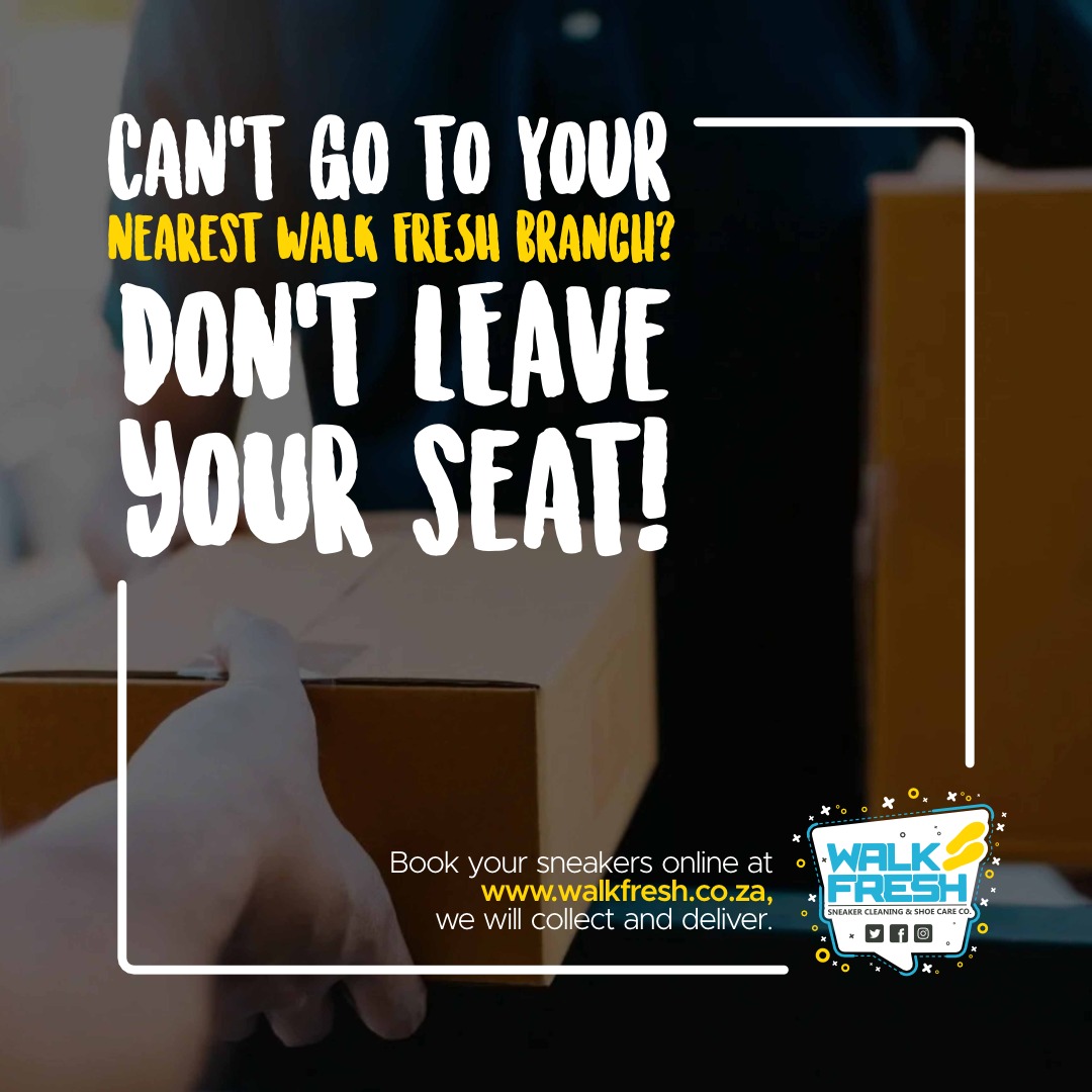 WalkFreshSA's tweet image. When there’s a will there’s a way 😁😁 

Reach out to us if you can’t come to us. We will figure something out together!

We offer a FREE convenient pick-up &amp;amp; delivery service for 4 or more pairs (Standard Shipping R100.00)

You can make a booking here: walkfresh.co.za/collections/bo…