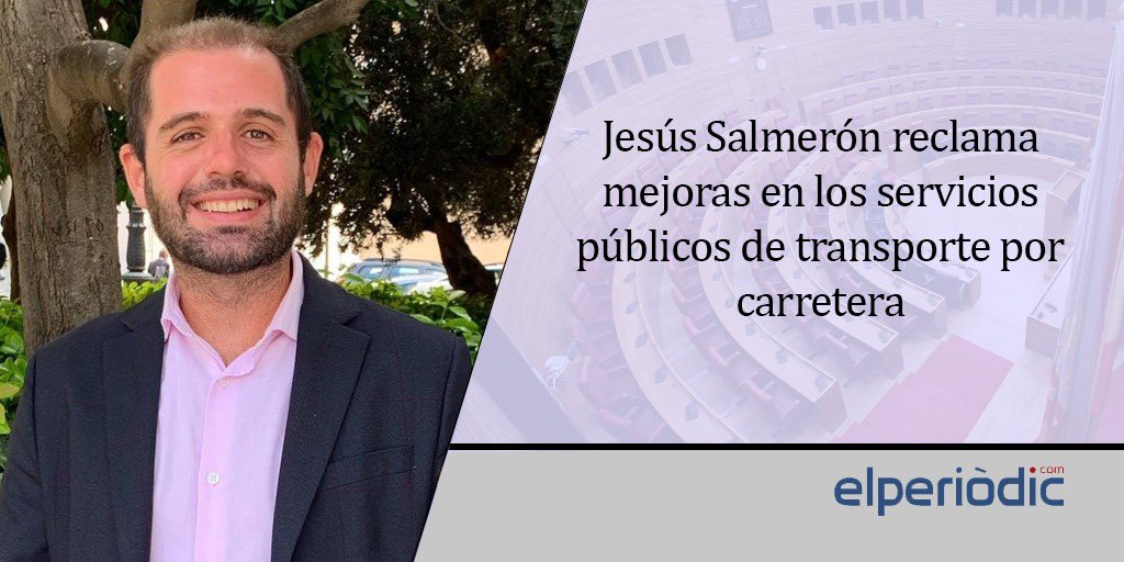 salmebe's tweet photo. Esta semana he presentado en les Corts Valencianes una PNL en la que pido la adición y modificación de nuevos servicios en las concesiones de transportes públicos por carreteras en la Comunidad Valenciana.

Toda la info en el siguiente enlace @elperiodic 👉🏼https://t.co/EomoxJviQU https://t.co/AdnbTXVPAk
