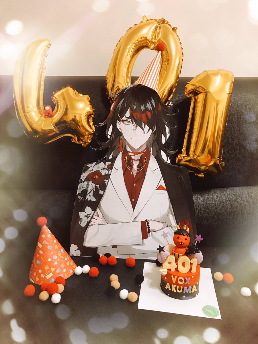 Koruchi_0108's tweet photo. ��🎂Happy Birthyday milord!!🥳
^_−☆celebrate with my friends

#Voxelebration https://t.co/JgbWr67u6t