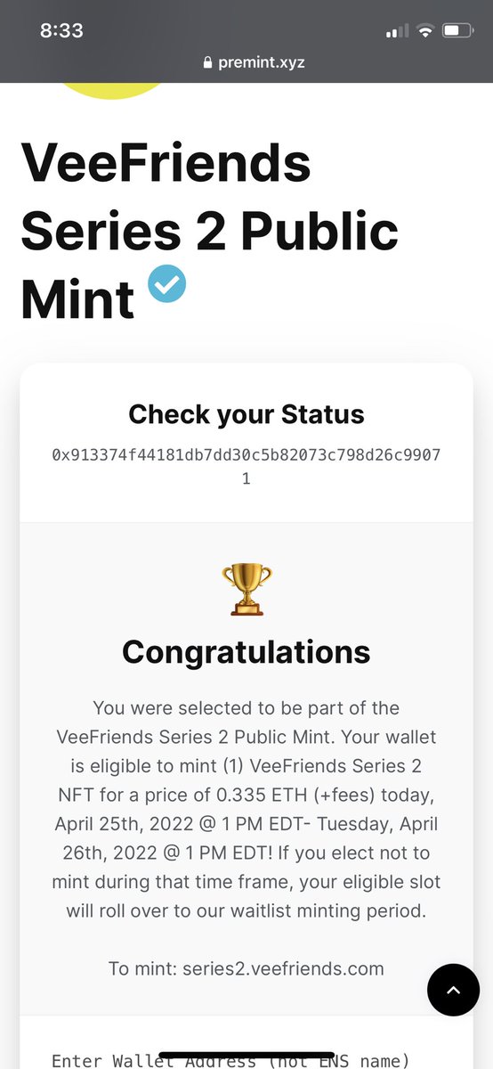 JohnSno199's tweet photo. @garyvee I got my second friends list spot 😍😍 wouldn’t have been able to make it happen w/o @VeeDaoEth helping me get some liquidity! So so thankful! Big things happening! https://t.co/4cdpdKKIWT