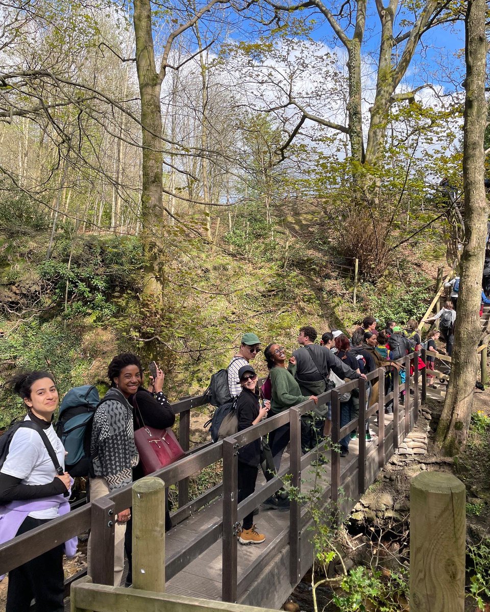 xeviemuir's tweet photo. Yesterday 500 people of colour took to Kinder Scout in the Peak District & made history โ๐ฟ๐ฟ๐ฅพโฐโ๐พ
Marking the 90th anniversary of the mass trespass, we united as #KinderInColour, took up space, raised awareness of intersectional barriers to the outdoors & said We Belong Here ๐ https://t.co/dsl915ek81