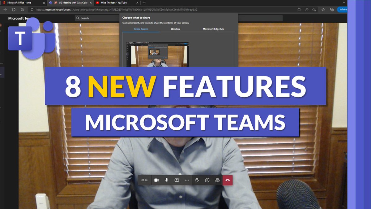 A tutorial video 📽️ on the top 8 NEW features in #MicrosoftTeams. Updates include:

💡 Auto lighting fix-up in meetings
🔉 Share audio in Web
😄 Reflect integration w/ #OneNote
👨‍👩‍👦‍👦 Parent Connection
➕ Lots more

YouTube 📺 youtube.com/watch?v=q_rDME…

#edtech #MIEExpert #MicrosoftEDU