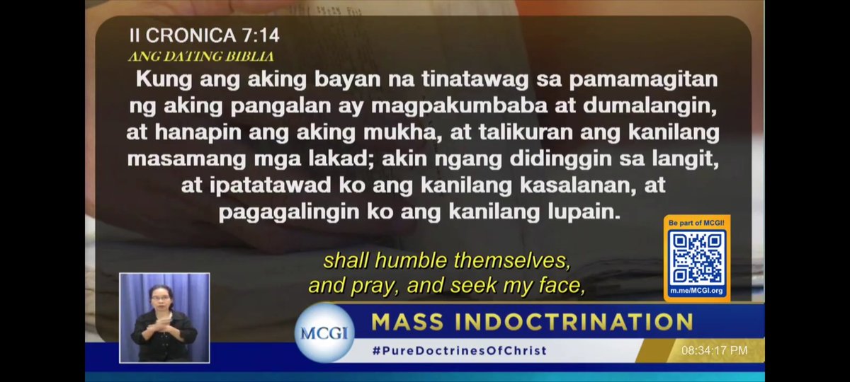 God promises to forgive His people if they humble themselves and pray.
Learn more on our day 6th of our Mass Indoctrination. Thanks be To God😁
The Why of Praying
#puredoctrinesofChrist