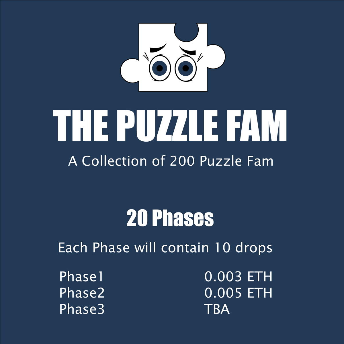 puzzles_fam's tweet photo. THE PUZZLE FAM! 🧩
Stay Tuned!

#NFT #NFTCommunity #NFTs https://t.co/BLnK4MuWj3