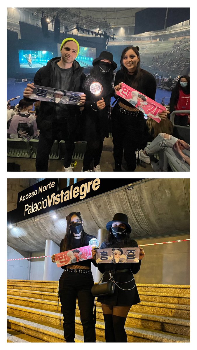 zapatebarislaba's tweet photo. Desde Lima a Madrid para verles 🖤🖤@ATEEZofficial 

PD: Te extrañamos Woo 🥺
#ATEEZ #에이티즈 #ATINYinMADRID2 #Capture_TheFellowship https://t.co/cCgAr8b5o9