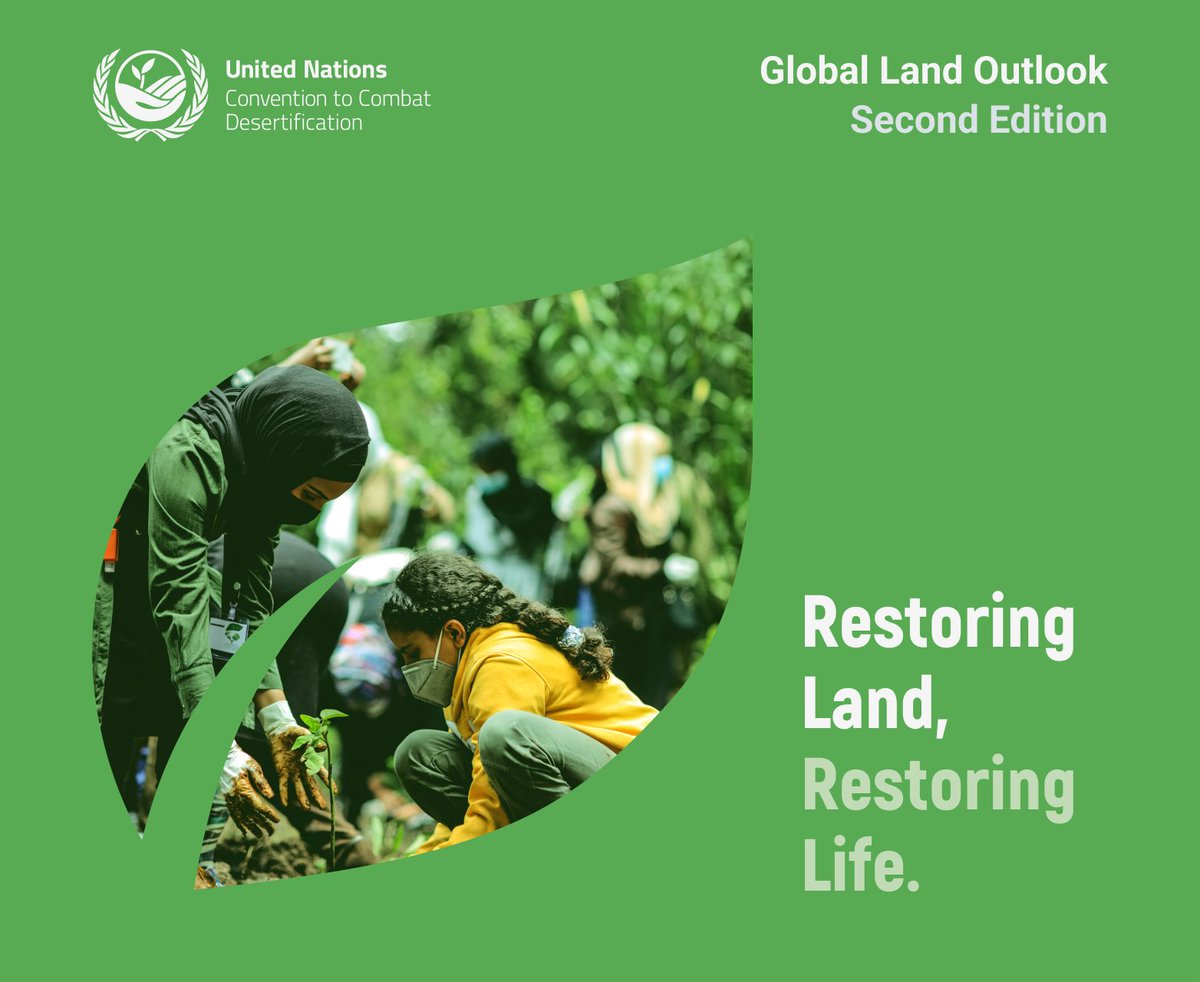 📢 SAVE THE DATE: #GlobalLandOutlook

Join <a href="/SadhguruJV/">Sadhguru</a>, <a href="/LuisFigo/">Luís Figo</a>, <a href="/hindououmar/">Hindou</a> and many more for the high-level virtual launch of the Global Land Outlook 2 – the most comprehensive report on the sustainable use of land to date. Join the live stream here!

📅 27 April
⏰ 2pm CET