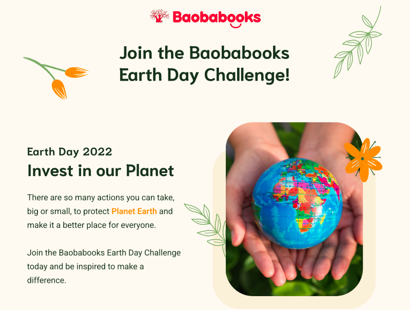 Baobabooks1's tweet photo. Let's inspire our children to take action today and join the Earth Day Challenge! We accept entries until the 3rd June 🌍📕 https://t.co/N7b8cj7sGH 

#creativechallenge #creative #art #writing #imagination #creativewriting #childrenseducation #environment #earthday #illustration https://t.co/8Xyj9I0joC