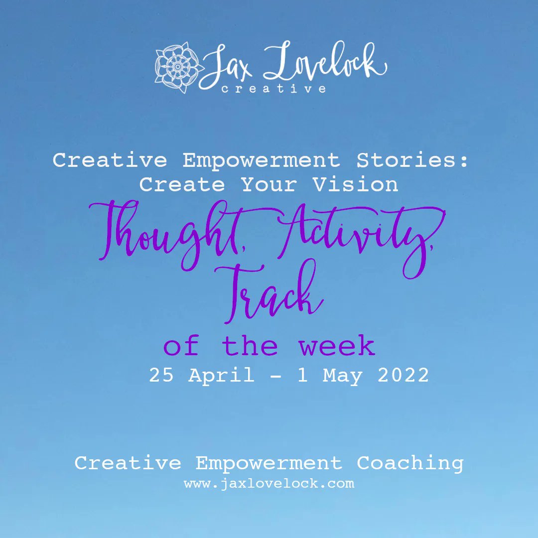 April is all about what Creative Empowerment is, &amp; ways in which you can practice it. This week's about Creative Empowerment through your Creative Vision… follow the link to find out more! buff.ly/3Lf6Ixy

#creativechange #creativevision #creativestories