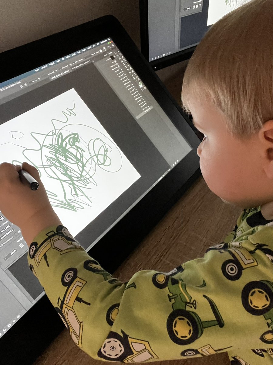88visuals's tweet photo. My little artist 🥰
@wacom Here’s your future ambassador 😁 https://t.co/hSJlN4wy0Z