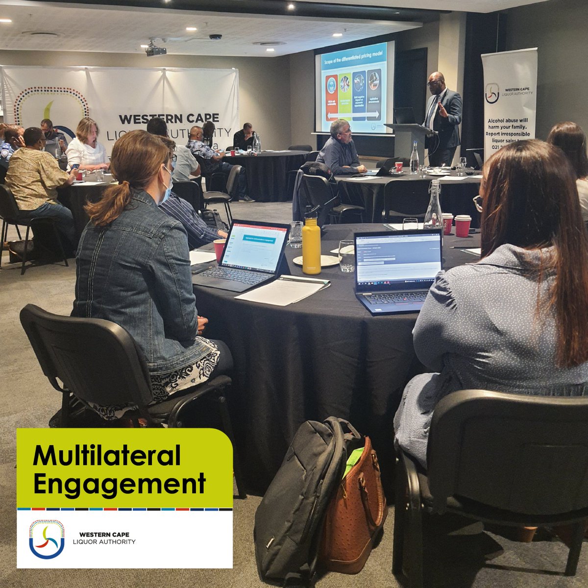 _WCLA's tweet photo. The @_WCLA engaged key stakeholders @SAPoliceService, Municipalities, @WestCapeHealth and @WesternCapeGov Department of Community Safety and on 25/03/2022. An initiative to reinforce and optimize resources towards a reduction in Alcohol Harms in the Province. https://t.co/84YrRIsRbr