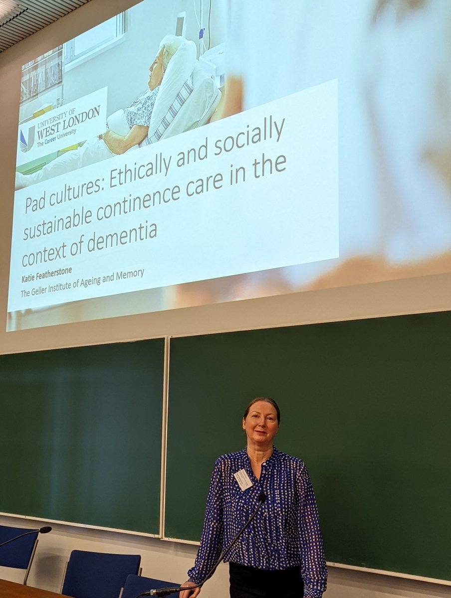 GIAM_UWL's tweet photo. Time for @Drkfeatherstone to present our findings about sustainable continence care in the context of dementia and hospitals at #TISCARE22 #dementia #continence https://t.co/soai3jwhbV