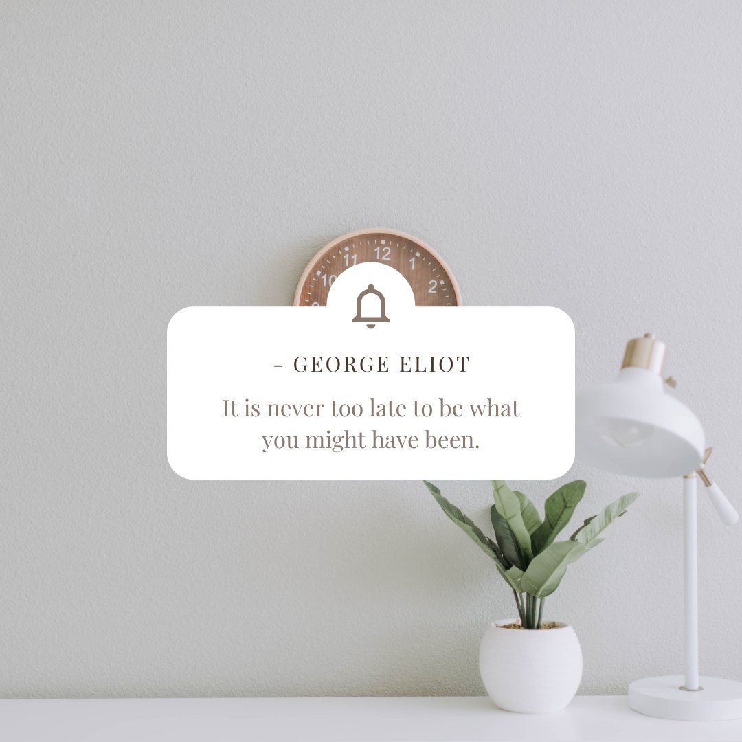 The best time to start was yesterday. The second best time to start is now!

Many people give up before they try because they think it's 'too late'. This couldn't be further from the truth!! If you want to achieve something, then what's stopping you??

#MondayMotivation