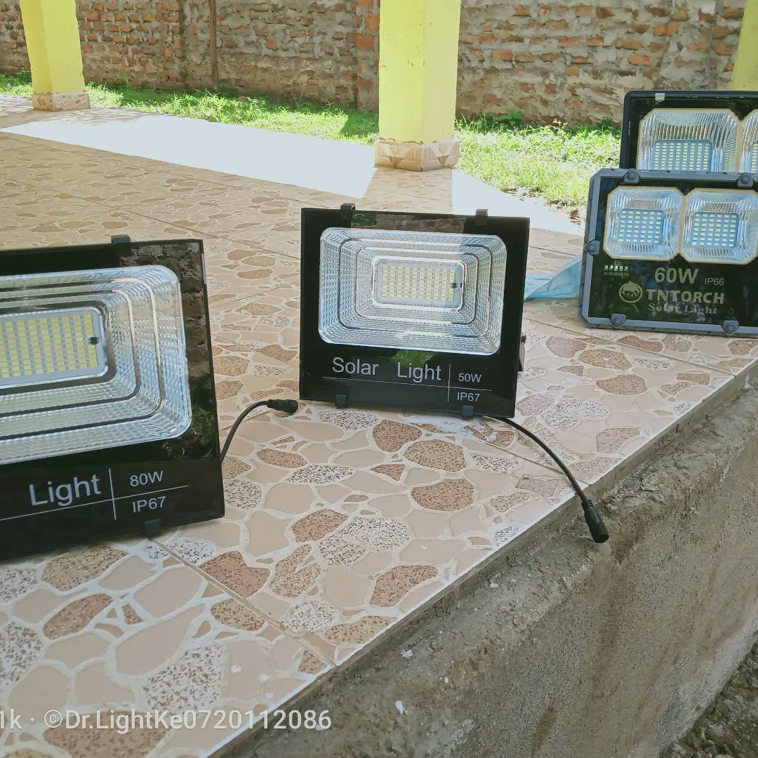 spromaenergy's tweet photo. Security lights consume quite a significant amount of electricity since they need to be bright enough and light up Whole night.
Quality solar floodlights with powerful inbuilt battery and solar panel best solution for your outdoor lighting solutions.
0785845892
#testedandproven https://t.co/ko8QIIVLO8