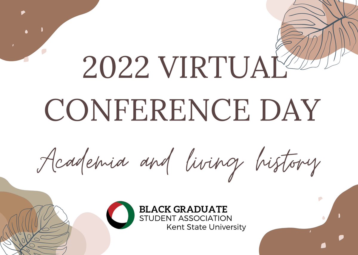 BGSA_Kent_State's tweet photo. Join us for our virtual conference today at 9am!!!!!! https://t.co/aWYAwcPH4S