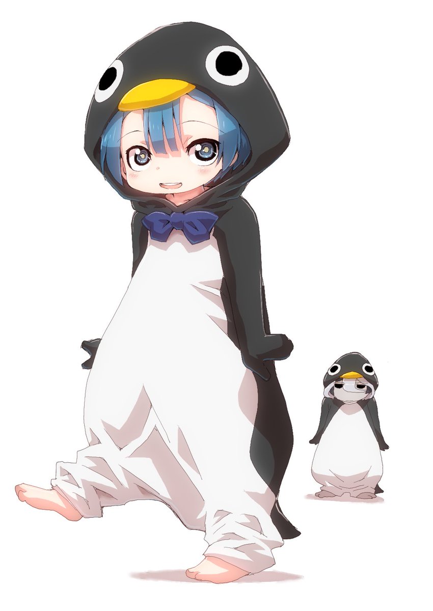 「お師さまっ!
今日は #世界ペンギンの日
だったんですよ!

#メイドインアビス」|【オーゼンと弟子】屑屋の久六【委託中】のイラスト
