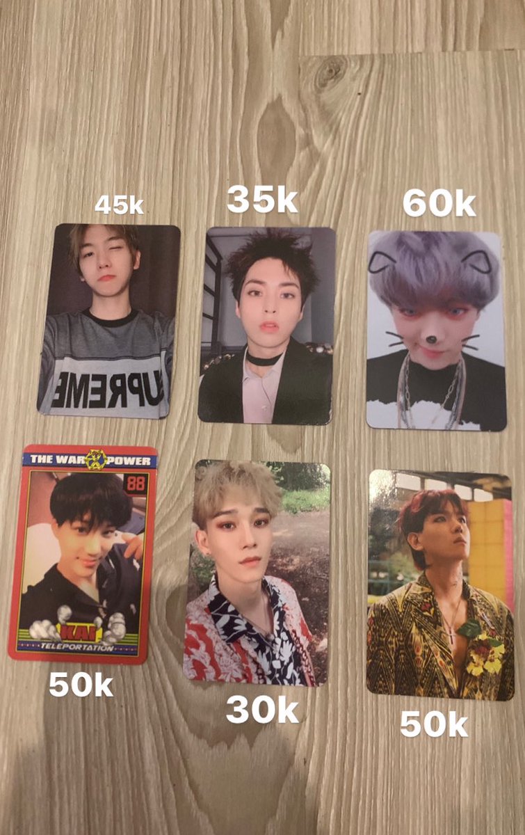 wiskiylan's tweet photo. WTS/WANT TO SELL 
help rt/like 🙏🏻 

✅ ready ina
✅ shopee, BCA, BRI
✅ prefer ina 
✅ good condi (check condi? -> DM)
✅ nego tipis 
📍Surabaya, Indonesia 

for more info bisa langsung DM aj ya!!
(dijual cepat karena lg BU banget)

tags wts album photocard chanyeol chen baekhyun https://t.co/EFe32RAApG