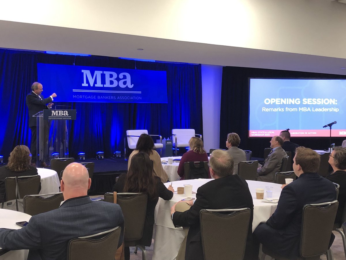 MBAMortgage's tweet photo. We are excited to kick off #MBAStateLocal22 in Washington, DC! A huge welcome to our state and local leaders from across the country. https://t.co/4eFsQTcCKL