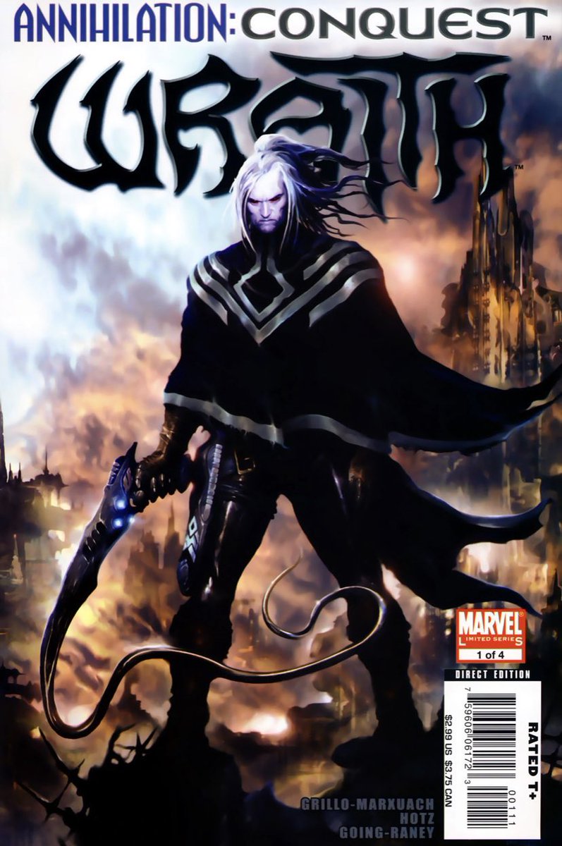 dano_cosmic's tweet photo. Now that we got a #MarvelLegends #Knull (and winged #Venom) coming, l hope #Hasbro will consider a #Wraith figure 🤞
✨
#AnnihilationConquest: Wraith #1 (Vol. 1, 2007),cover by #ClintLangley
✨
#WebofVenom: #Wraith #1 (Vol. 1, 2020),cover by #KyleHotz/#DanBrown
✨
#MarvelCosmic https://t.co/B3hlaqOeGo