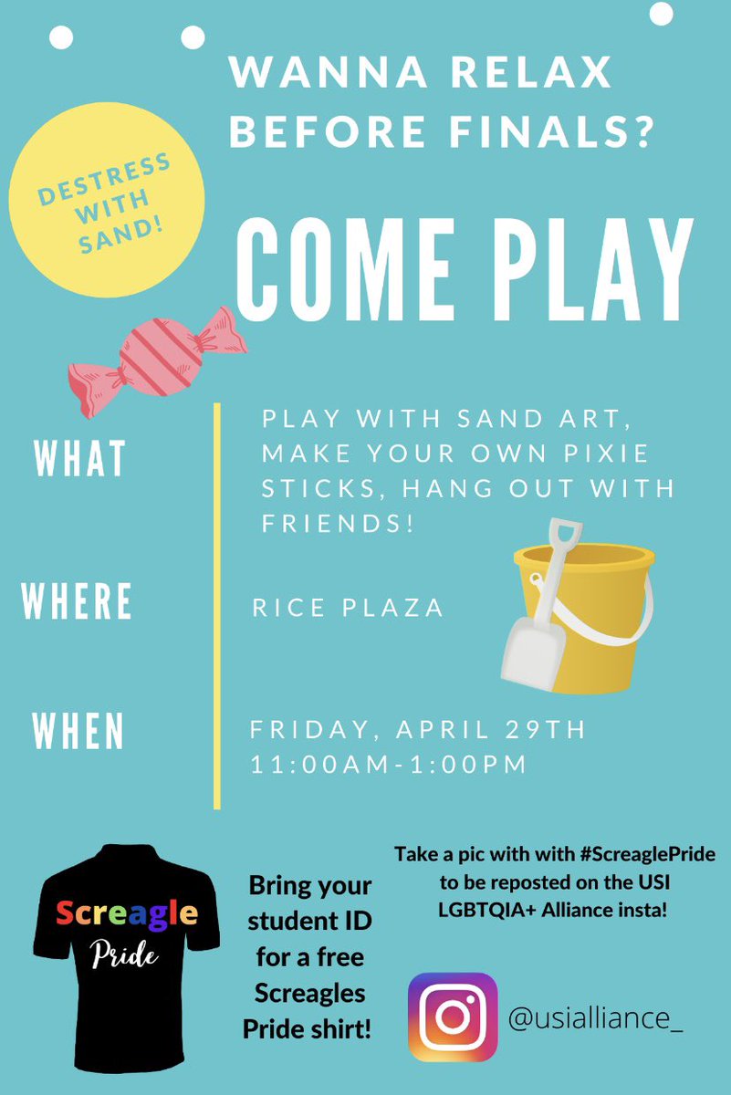 USI_LGBTQIA's tweet photo. Happening this Friday! https://t.co/UY156JXTZU