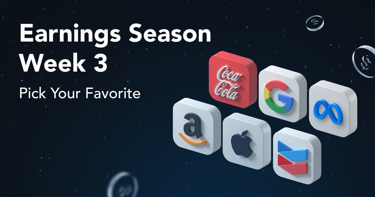 Siapkah Anda untuk Earnings Season pekan ketiga dan serangkaian laporan baru yang segera rilis?
 
  Simak media sosial dan stori platform agar Anda tidak melewatkan apa pun!

hubs.la/Q018M-cF0