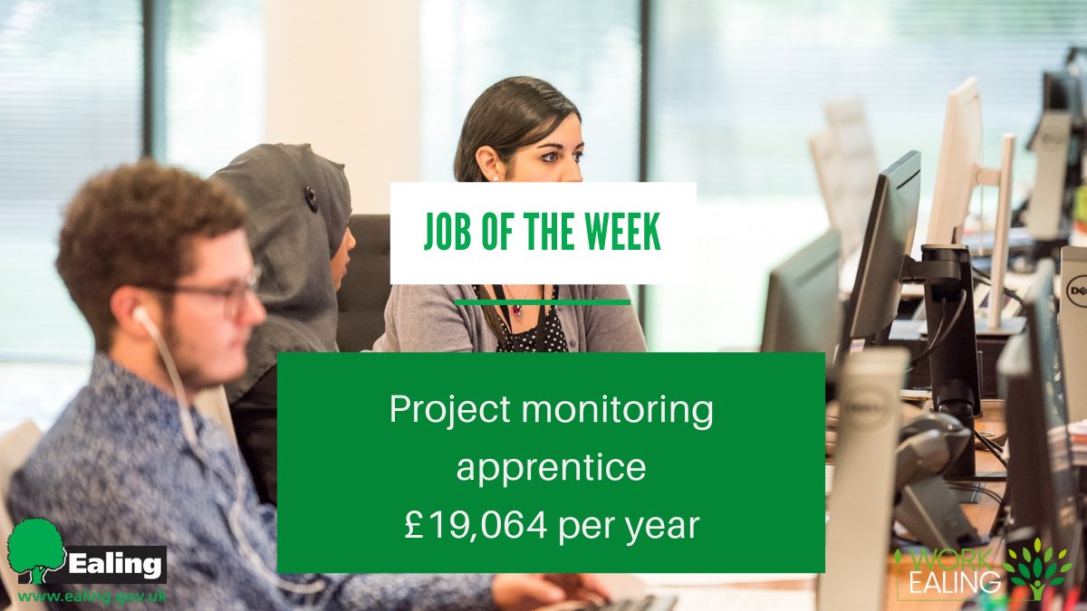 EalingCouncil on Twitter "Let us introduce you to this week's job project monitoring