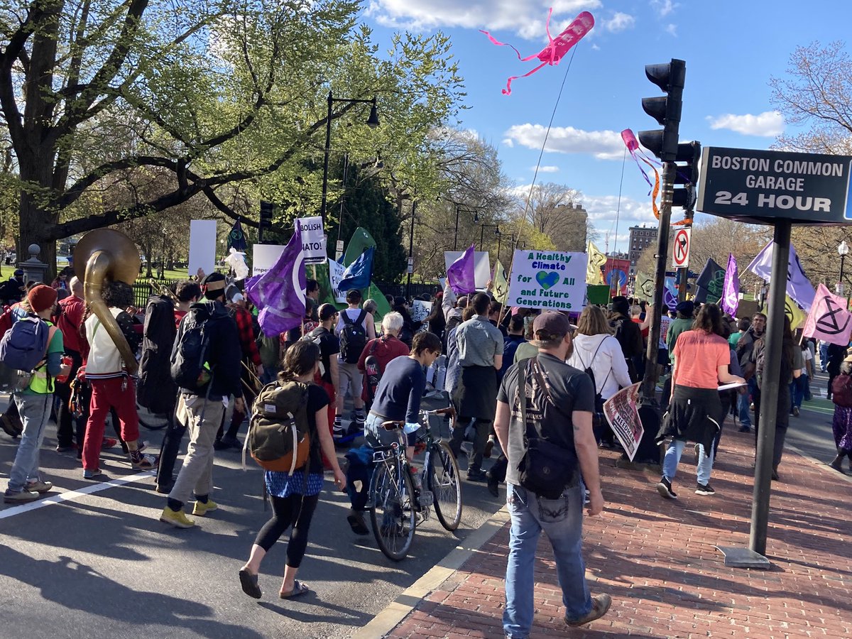 Doug4StateRep's tweet photo. Fantastic Earth Day weekend: Freedom from Fossil Fuels march, released Climate Plan, met Marblehead voters! #GlobalWarming #EarthDay #saveEarth #doug4rep https://t.co/mbilW36CpV
