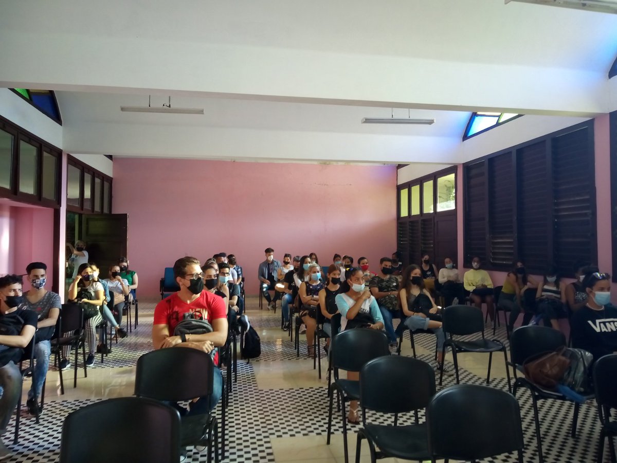 <a href="/CiUclv/">Departamento CI-UCLV</a> inicia ciclo de celebración de nuestro #15AniversarioCI conversando con nuestros estudiantes sobre resultados en #Curso2021 y proyecciones para el #Curso2022