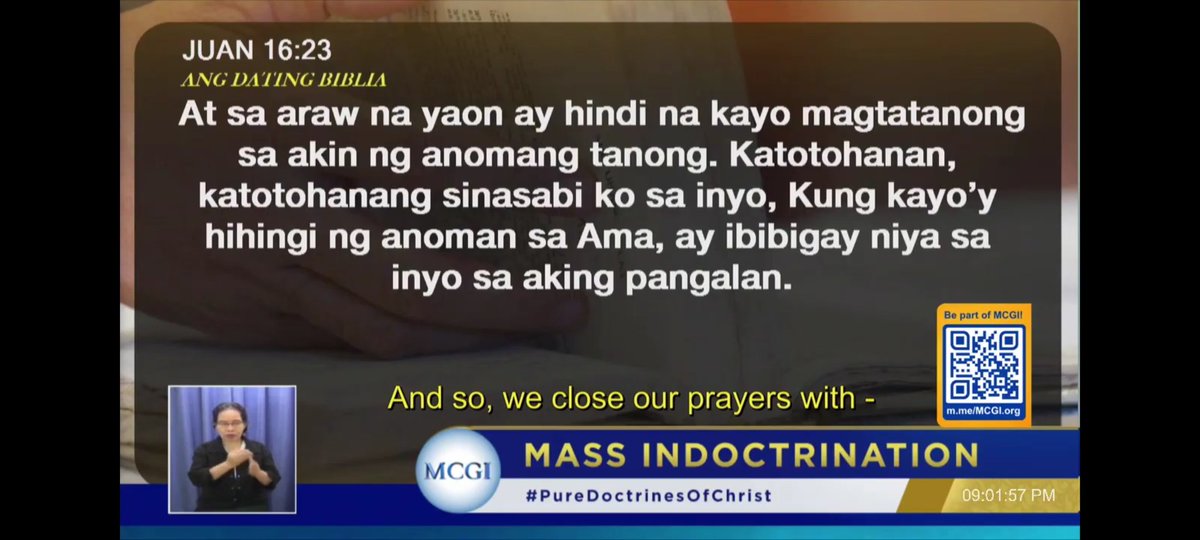 Let us always ask to our Father God in Jesus' name
The Why of Praying
#PureDoctrinesofChrist