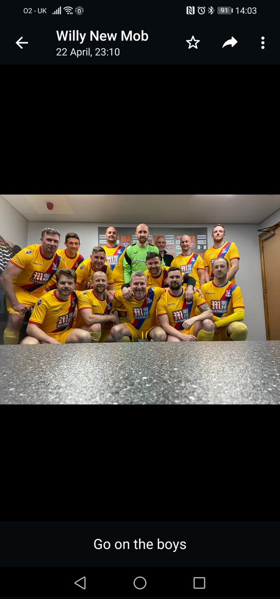 The lads back together after Covid break ⚽⚽