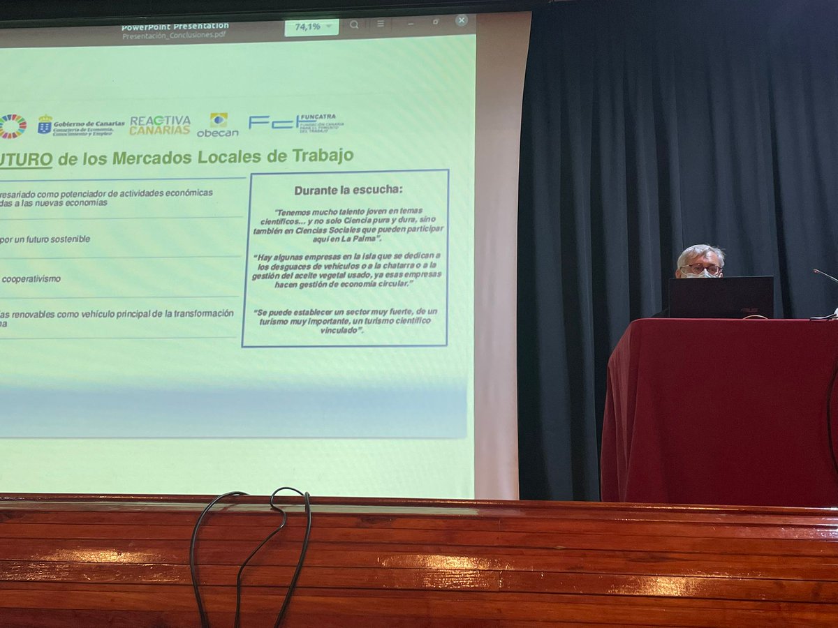 SCEmpleo's tweet photo. Reunión Grupos de los MercadosLocales de
Trabajo #LaPalma en #ElPaso con motivo del #PlanExtraordinariodeformaciónyEmpleo LaPalma
Participan @gusantanamartel ViceconsejeroEmpleo,Dunnia Rguez.Dir.#SCEmpleo EulaliaGcía. Gerente #Funcatra junto a Técnicos @AytoElPaso @CabLaPalma https://t.co/aUNLZZj3xq