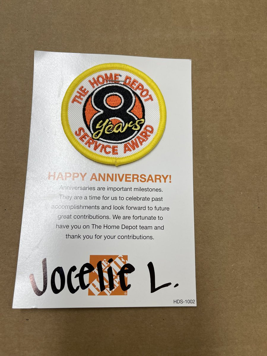 princessjsg's tweet photo. While I was getting ready for work this morning I was reflecting on what the past 8 years have looked like with Home Depot. Some lessons that I have learned are 1. Be willing to be uncomfortable. These experiences will help you grow more than most comfortable situations. https://t.co/xy3ZixF7ZU