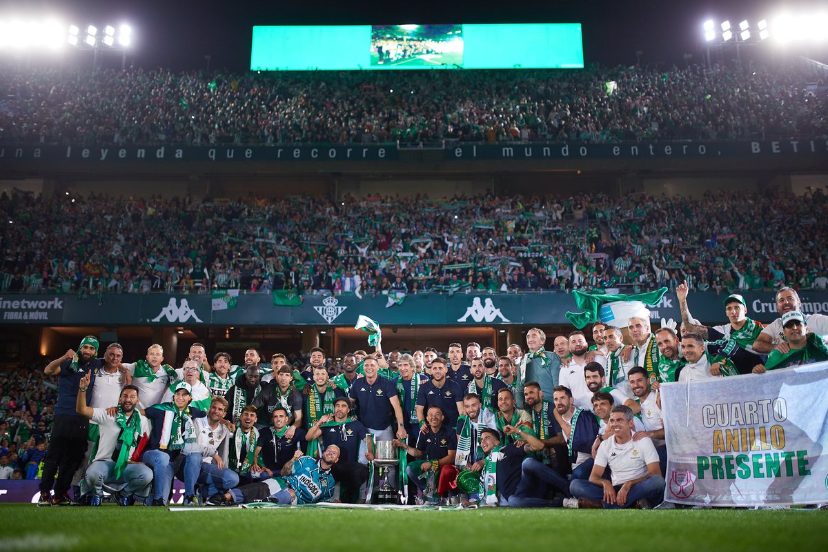 04/02/21 How it started …… 23/04/22 How it’s going….

El postpartido en el que empezó todo

Sueña en grande , Empieza en pequeño… Actúa ahora #BetisAle 💚