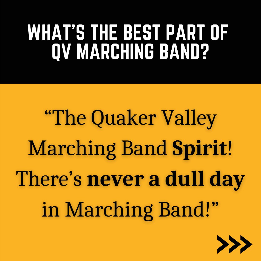 QVHSBandOrch's tweet photo. Today's #whyimarched #membermonday features current sophomore flute/piccolo Moira Hearn! https://t.co/3TJP1qbIuZ
