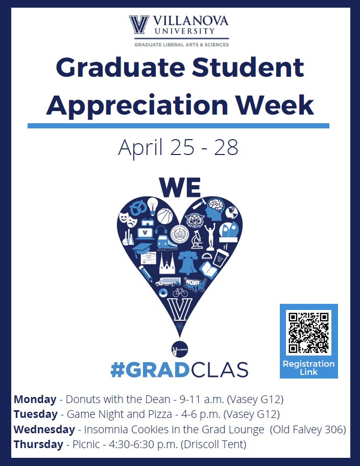 VUGradStudies's tweet photo. Kicking off #GradCLAS Graduate Student Appreciation Week with Donuts with the Dean this morning in Vasey G12. https://t.co/vcZKLb8Y0M