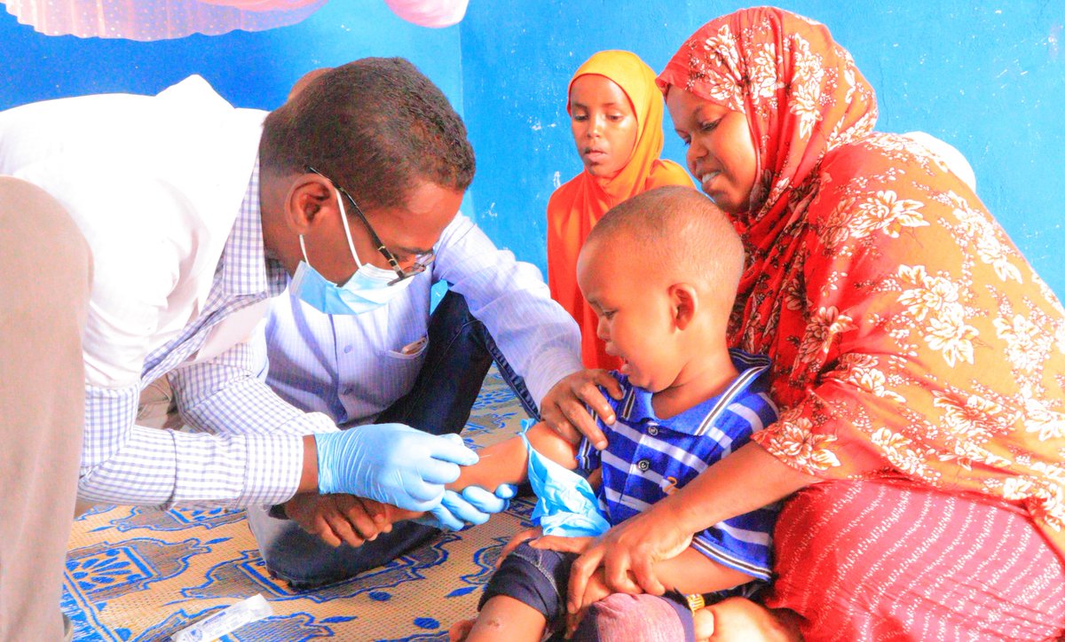 WHOSom's tweet photo. Immunization efforts need a shot in the arm say Somalia’s Government and UN. #WorldImmunizationWeek2022
Read more: https://t.co/ThDN1IOZTQ https://t.co/xmCesK9CxE