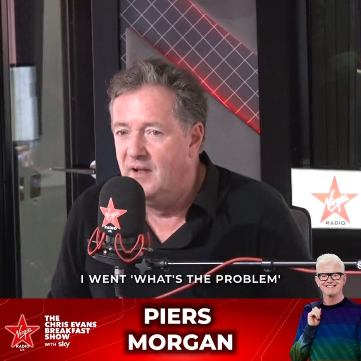 TalkTV on Twitter "Piers tells Chris Evans how he got out of an