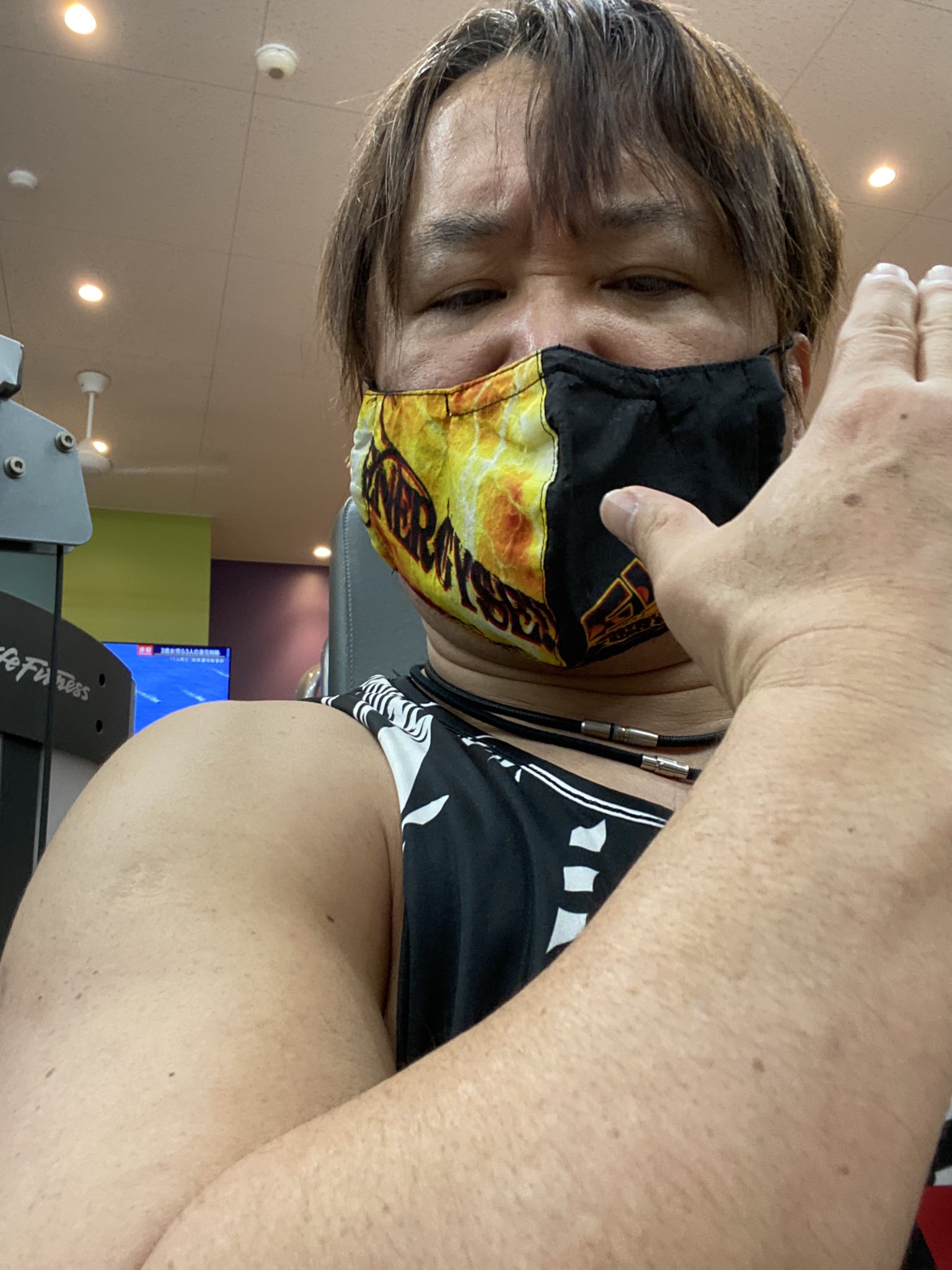 守屋博昭 Energyse Pro Wrestling 筋トレ帰りに サンプラザ天美我堂店 へ ポスター掲示ありがとうございます 又 豚々亭北花田店 も掲載頂きました ありがとうございます エニタイムでエナジャイズ エナジャイズプロレス T Co