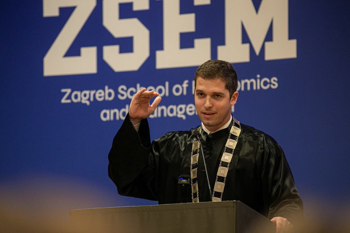 The Zagreb School of Economics and Management held a ceremonial promotion for graduates of undergraduate studies and the Specialist Graduate Professional Study, MBA program. Check out the full picture gallery on our Facebook profile! 👉🏼facebook.com/zsemzagreb/pho…

#zsem #studyatzsem