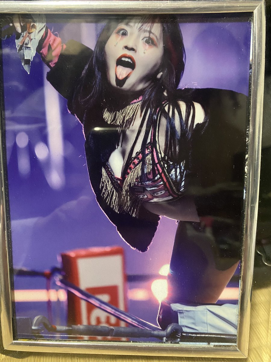 STARDOM #白川未奈 #ブラッディエンジェル 自分で撮影した写真を2Lに