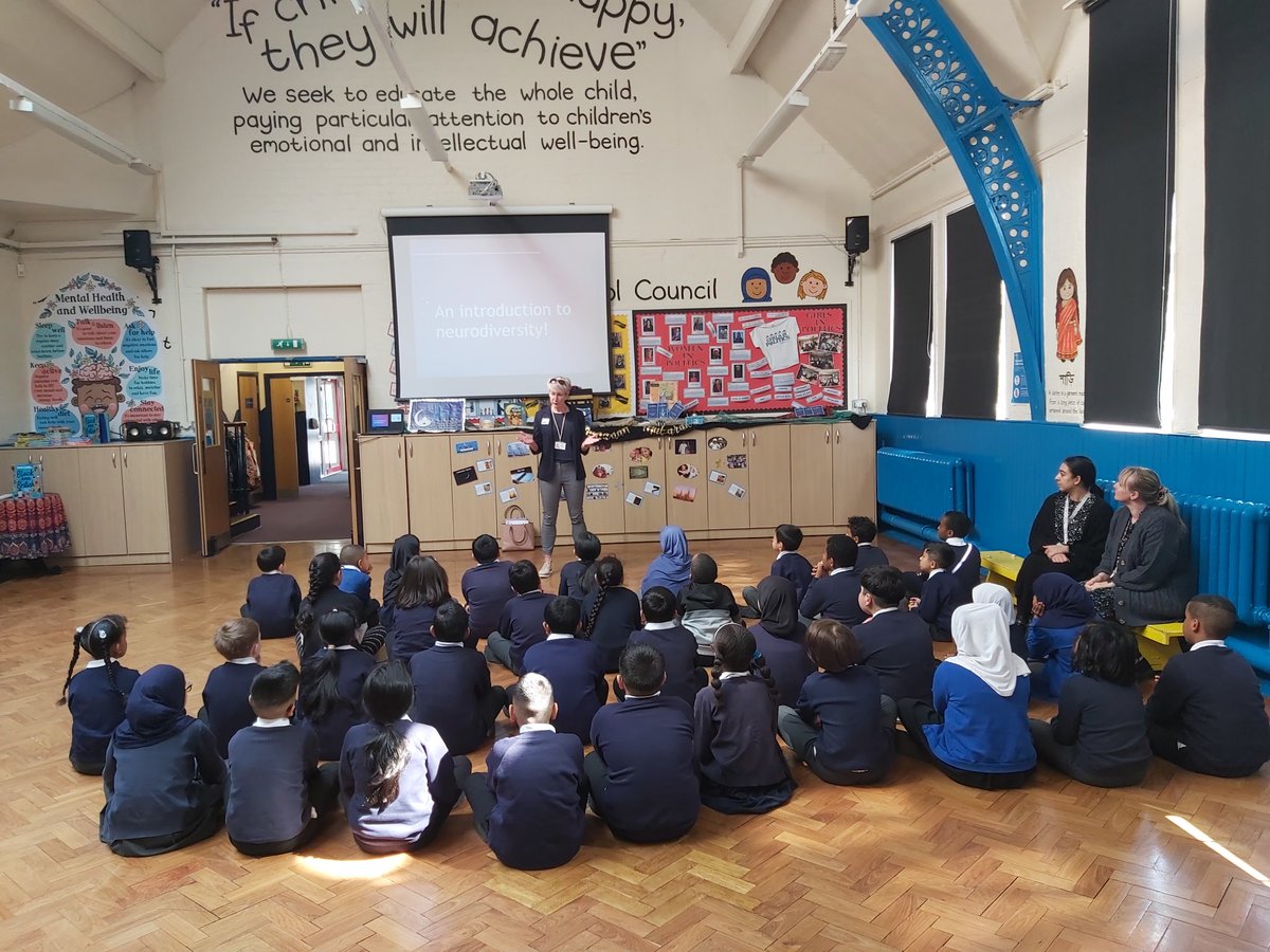 What a brilliant morning teaching Yr4 about nerodiversity! Lots of great questions from the children <a href="/BordesleyVill/">Bordesley Village Primary School 🧡</a> Thank you!