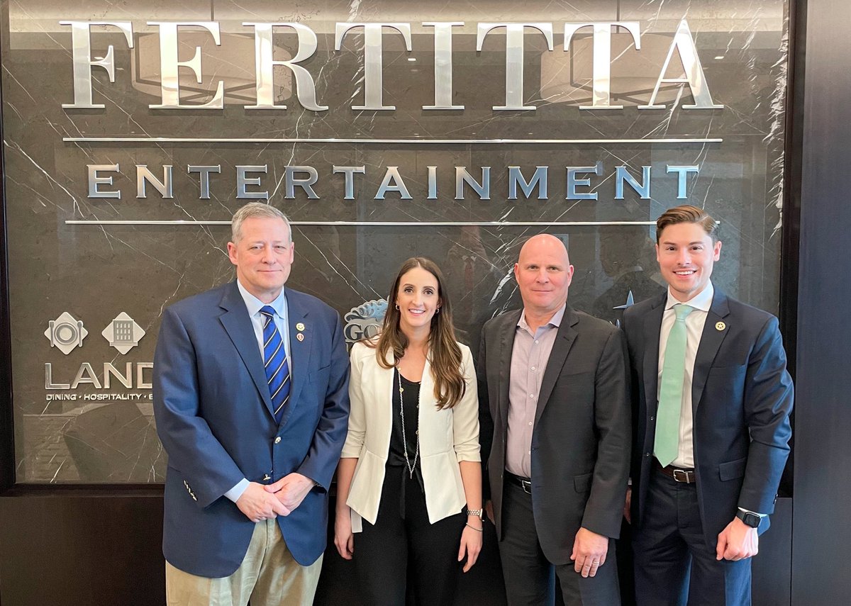 Met with Fertitta Entertainment / <a href="/LandrysInc/">Landry's, Inc.</a> VP of Beverage Operations James Kramer and his team for constructive discussions on <a href="/TexasABC/">Texas Alcoholic Beverage Commission</a> and emerging issues in the alcoholic beverage industry.
