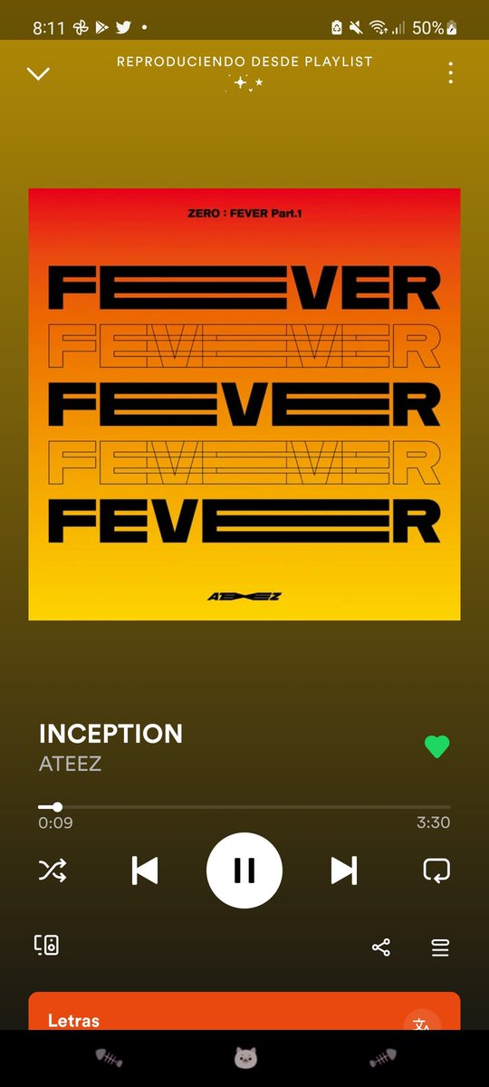 sangatitos's tweet photo. — stream inception en spotify

#ATEEZ #에이티즈 @ATEEZofficial 
#ATINYTeam_War https://t.co/A5nGHhdr55