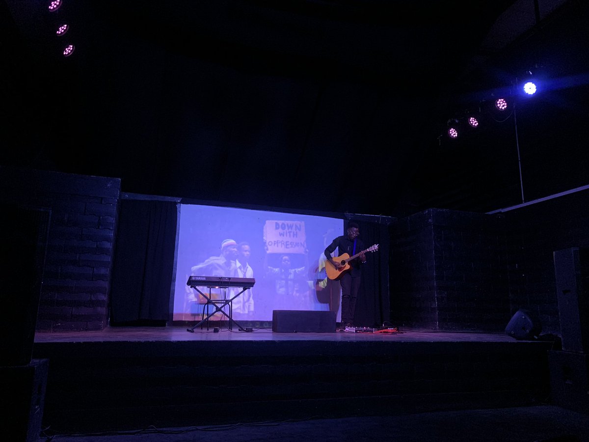 engaging_tino's tweet photo. About last night: 
Scouting amazing local young talent @ Jason Mpepho Little Theatre with @RoseMatimba . 
2 incredible performers officially joining the @artofhealth_zim musical theatre production this June 🎭 🔥 https://t.co/vETs8WEKkc